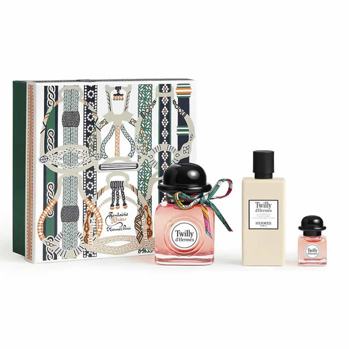 Hermes Twilly Eau de Parfum sprej 85 ml set 3 kusy