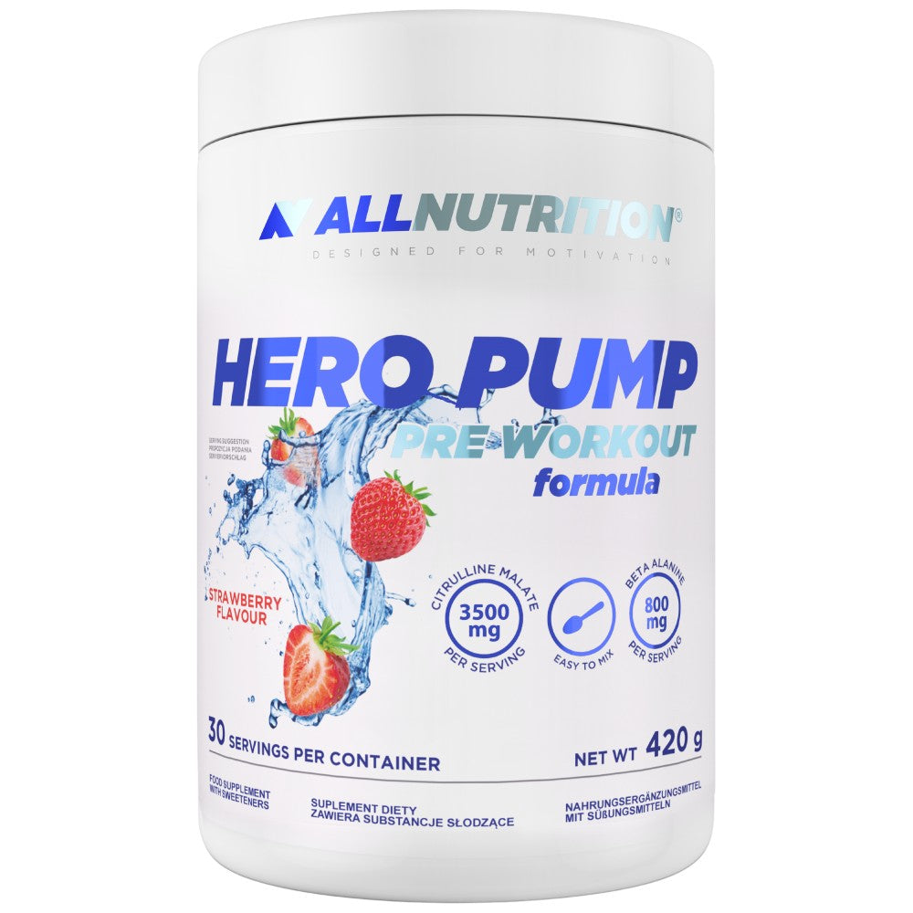 Hero Pump | Receptúra ​​bez predchádzajúceho tréningu-420 gramov