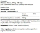 Hibiscus kvet 400 mg 60 kapsúl