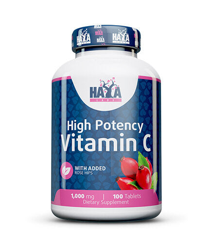 Vysoko účinný vitamín C 1 000 mg s ružovými bokmi 100 kariet.