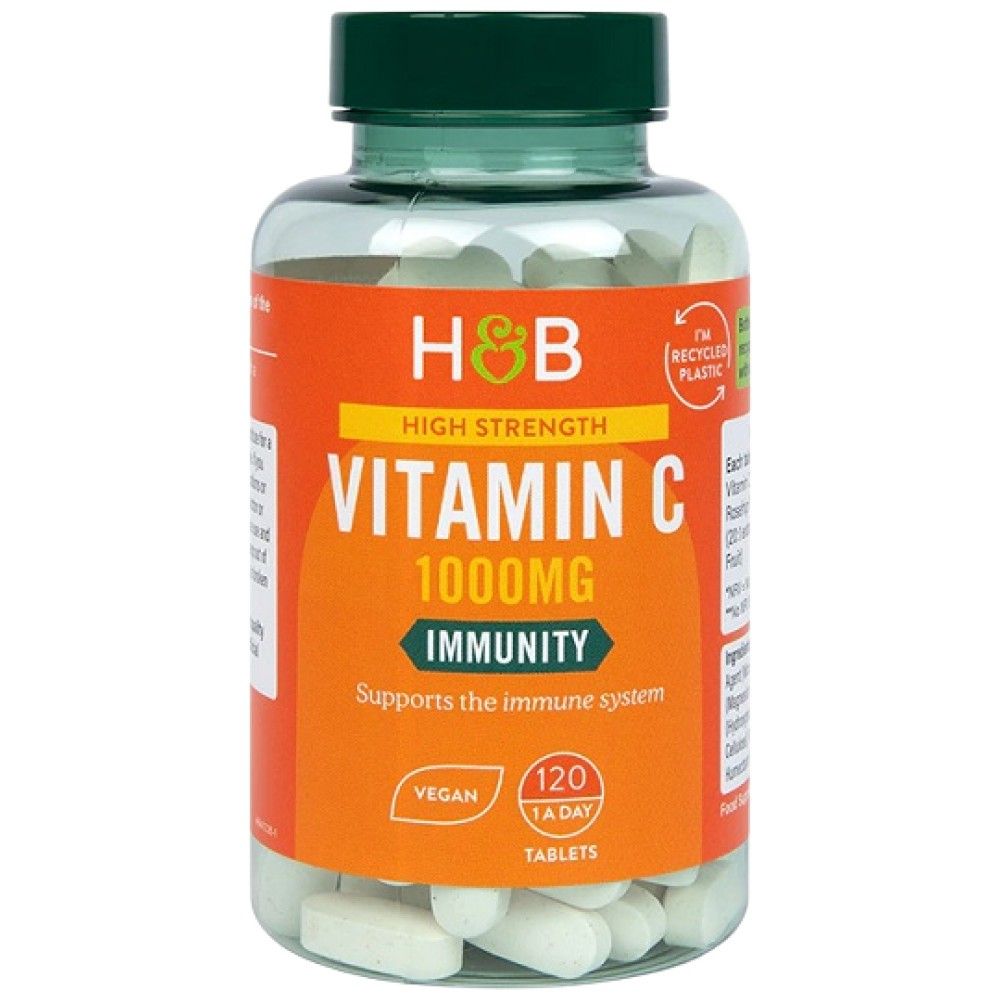 Vysoko pevnosť vitamín C 1000 mg - 120 tabliet