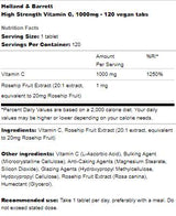 Vysoko pevnosť vitamín C 1000 mg - 240 tabliet