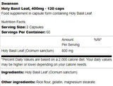 Svätý list bazalky 400 mg 120 kapsúl