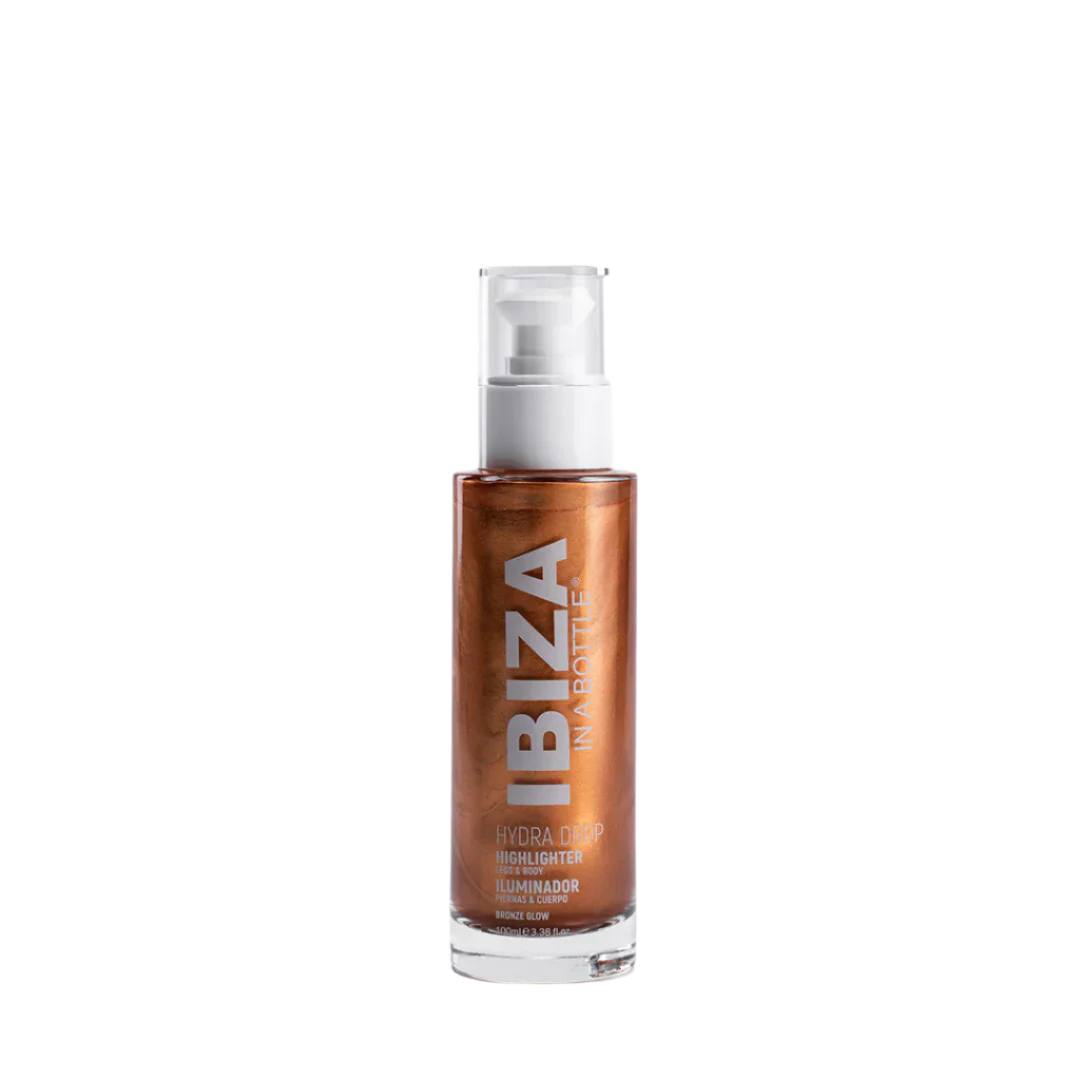 Bronzing zvýrazňovač s kyselinou hyalurónovou pre kvapku tela hydra - 100 ml