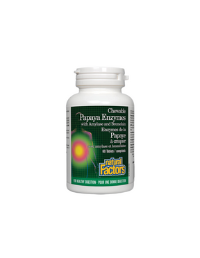 Papaya Enzymes - 60 Chewable Tablets - Nutra Best Europe