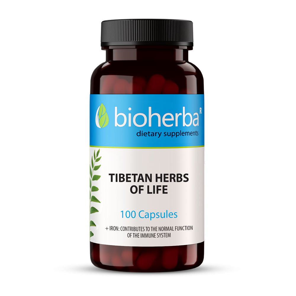 Tibetské bylinky života 200 mg - 100 kapsúl