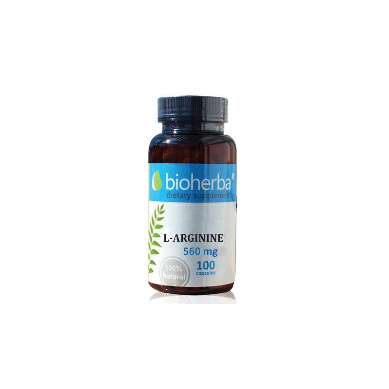 L -arginín 560 mg - 100 kapsúl