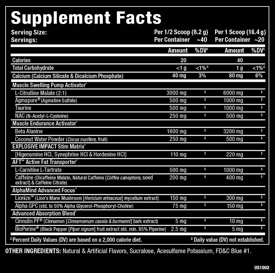 Impact Igniter / pred tréningom - 328 gramov