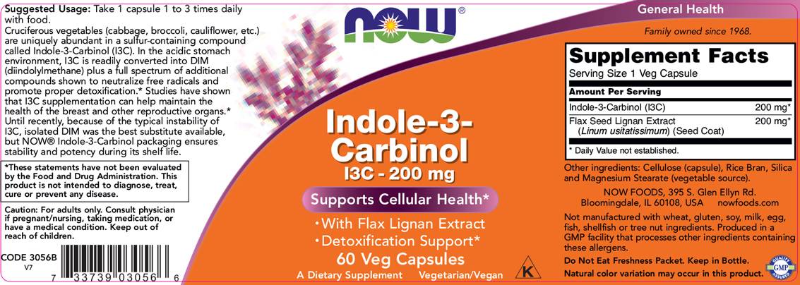 Indole-3-karbinol (I3C) 200 mg-60 kapsúl
