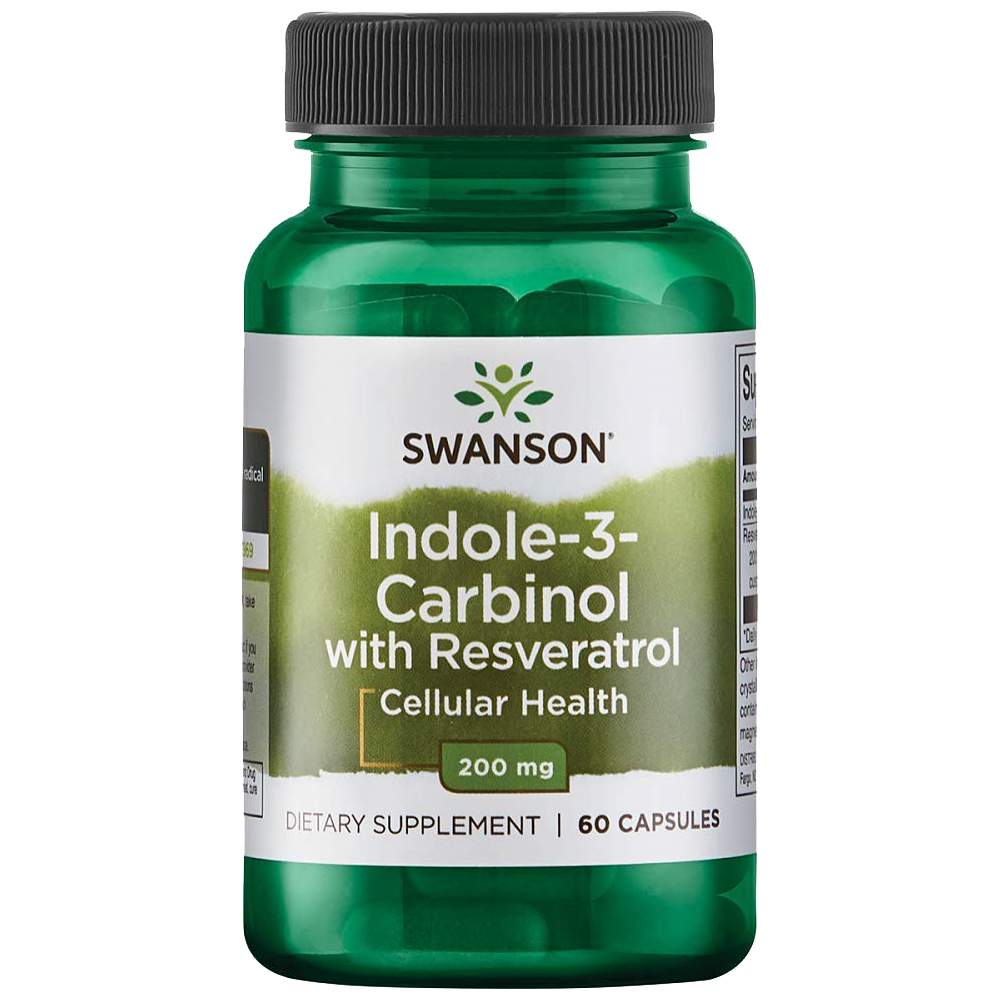 Indol-3-karbinol s resveratrolom 200 mg-60 kapsúl