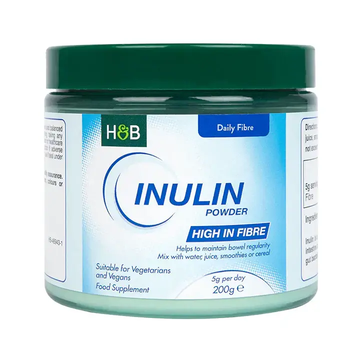 Inulínový prášok (inulínový prášok) 200 g Holland & Barrett