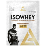 ISOWHEY | Srvátkový proteín izolát s tráviacimi enzýmami, BCAA a glutamínom - 25 gramov