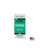 Bylinná receptúra ​​testosterónu - Just Men® Testeral, 60 sublingválnych tabliet <tc>Superior Source</tc>