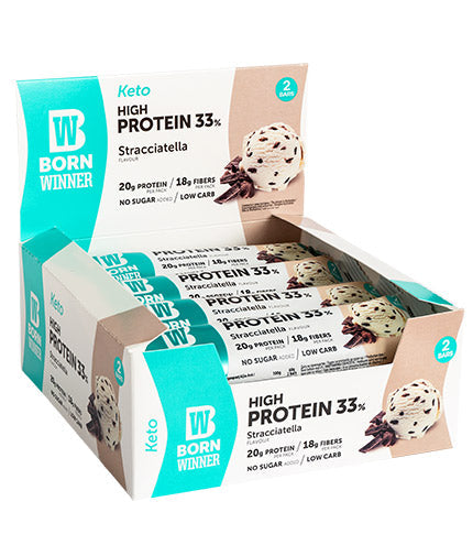 Keto 33% s vysokým obsahom proteínov - 12 x 60 gramov