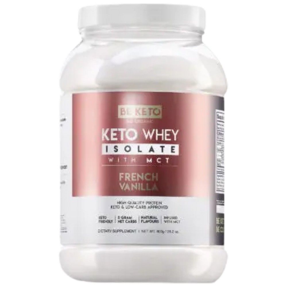 Keto srvátkový izolát + MCT - 800 gramov