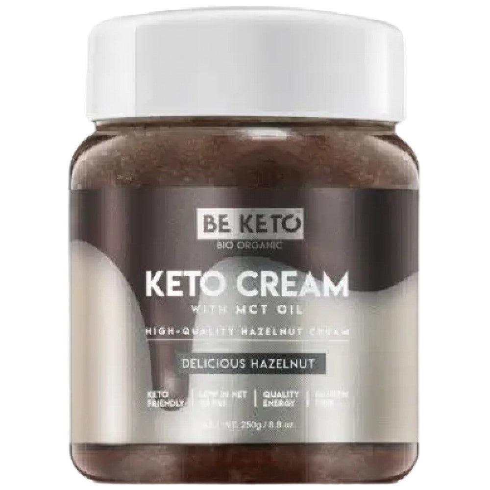 Keto krém Lieskové orety + mct - 250 gramov