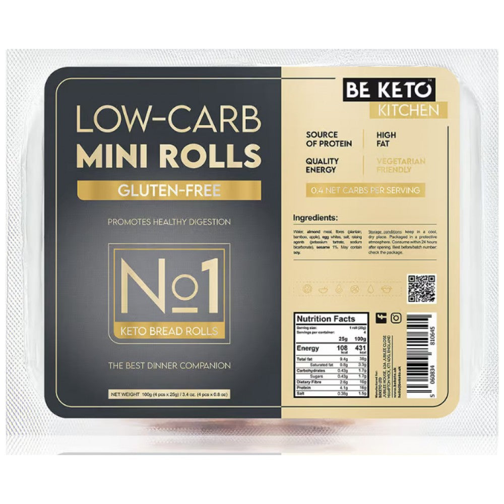 Keto Mini Rolls Bezlepkové - 100 gramov