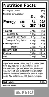 Keto viacnásobný chlieb - 360 gramov