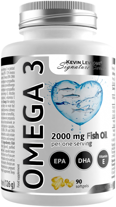 <tc>Kevin Levrone</tc> Omega 3 / Rybí olej [90 gélových kapsúl, 45 dávok]