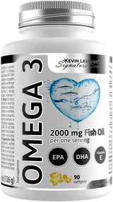 <tc>Kevin Levrone</tc> Omega 3 / Rybí olej [90 gélových kapsúl, 45 dávok]