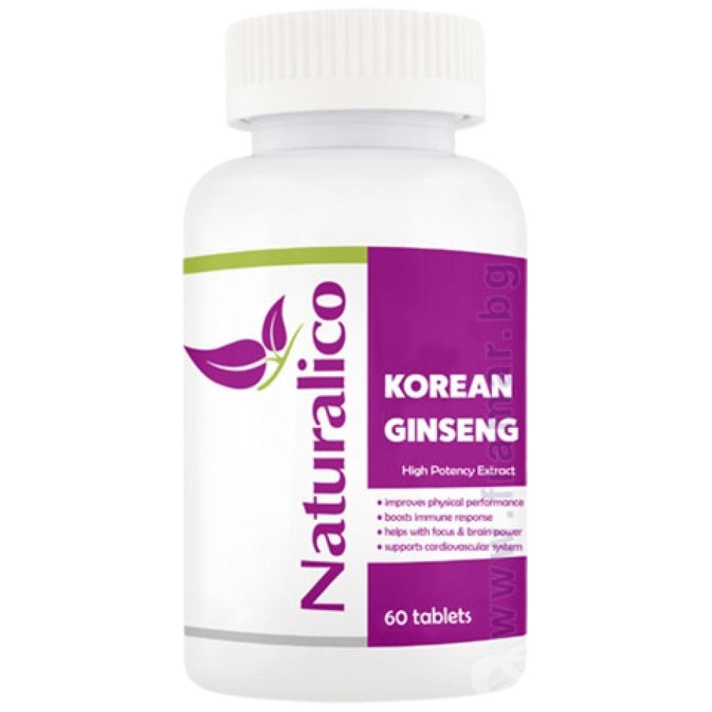 Kórejský ženšen 1300 mg - 60 tabliet