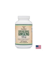 Korean Panax Ginseng - Kórejský ženšen, 240 kapsúl <tc>Double Wood</tc>