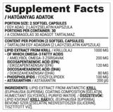 Krill olej 500 mg - 60 softgelov