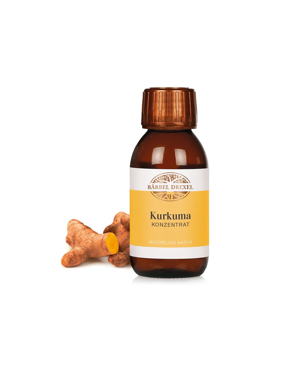 Kurkuma Konzentrat / Kurkuma so zázvorom, čiernym korením a vitamínom C, 100 ml <tc>Bärbel Drexel</tc>