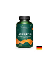 L-Arginine Plus Maca, Cordyceps a Tribulus - L-Arginine Plus (mit Maca, Cordyceps, Tribulus), 270 kapsúl <tc>Vegavero</tc>