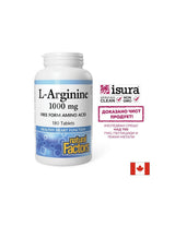 Energia - L-Arginín, 1000 mg x 180 tabliet <tc>Natural Factors</tc>