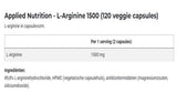 L -arginín 1500 - 120 kapsúl