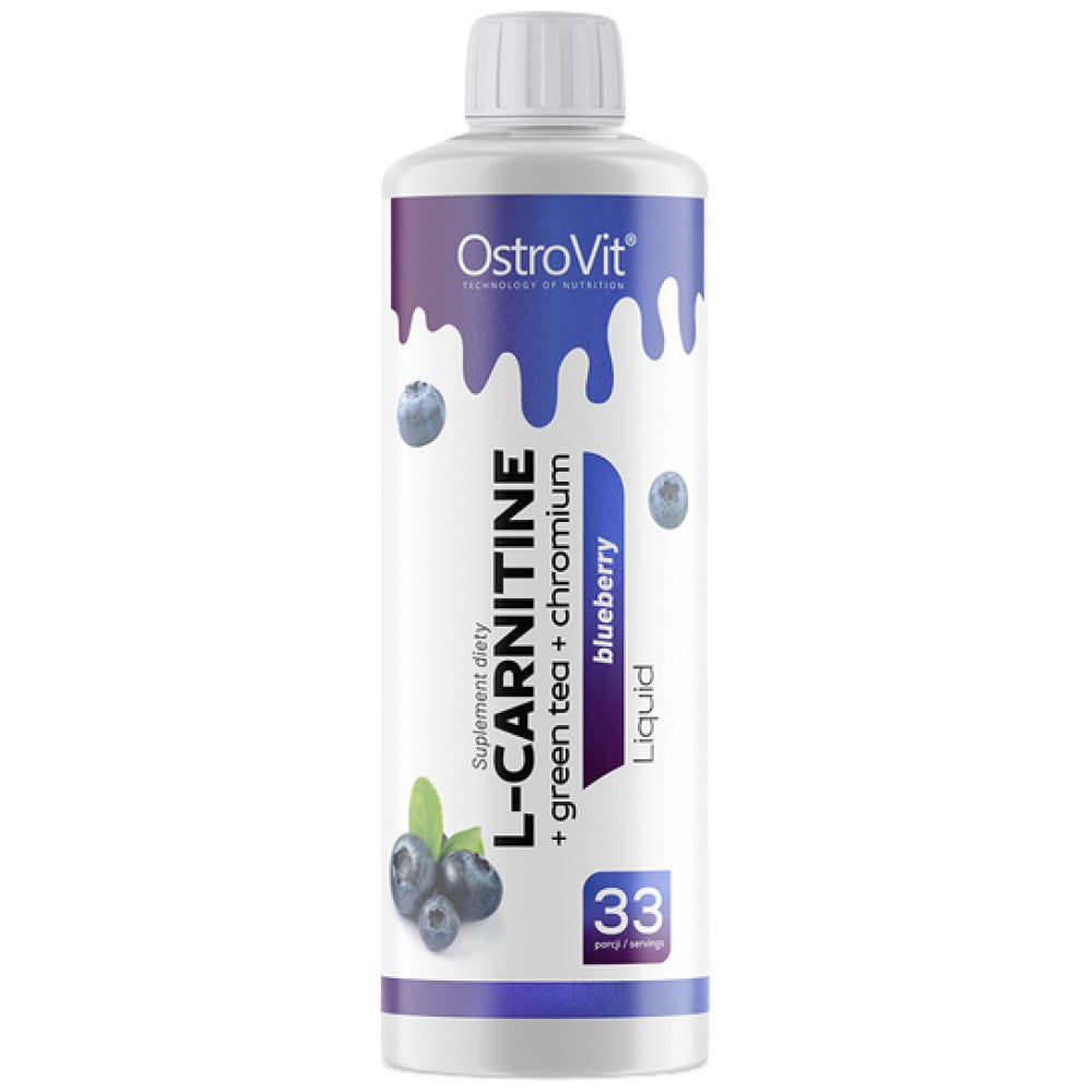 Kvapalina L-Karnitína + Zelený čaj a chróm 500 ml
