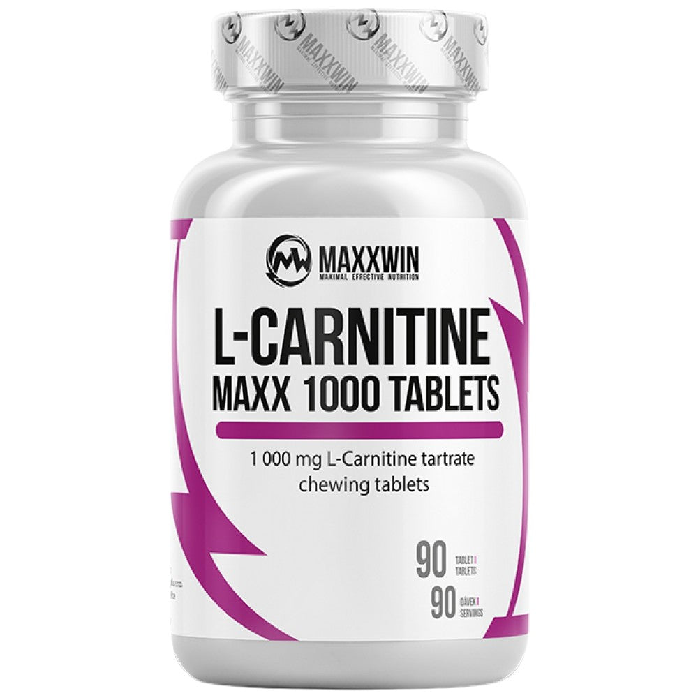 L -karnitín Maxx 1000 - 90 Žuvacie tablety