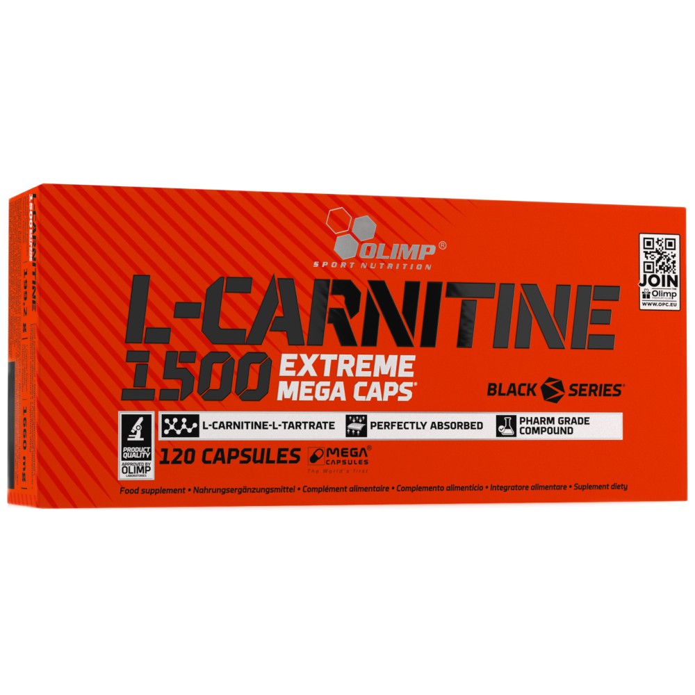 L -karnitín xtreme mega čiapky 1500 - 120 kapsúl