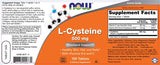 L -Cysteine ​​500 mg - 100 tabliet