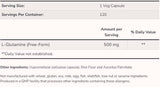 L -glutamín 500 mg - 120 kapsúl