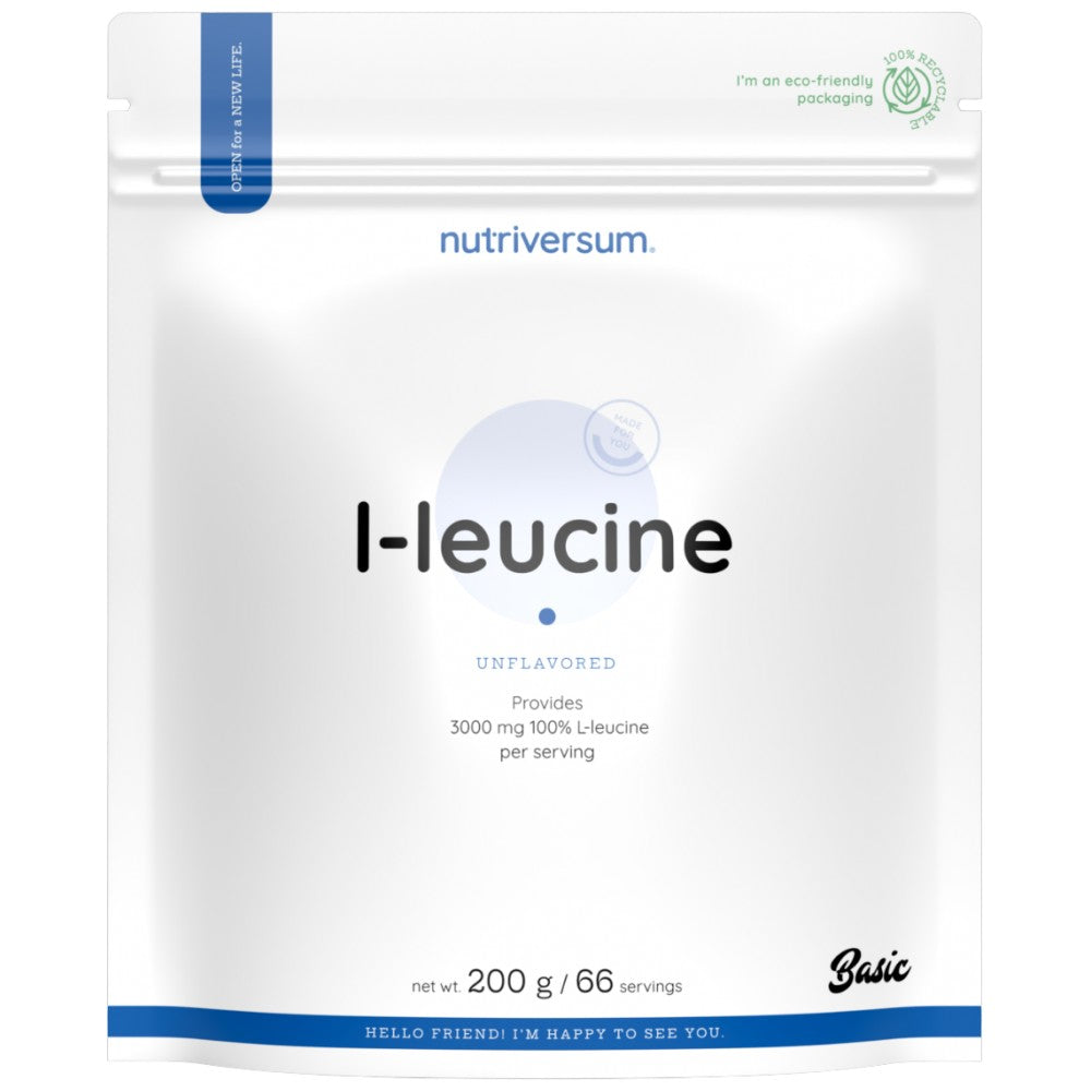 Prášok L-Leucine | 100% čistý leucín - 200 gramov