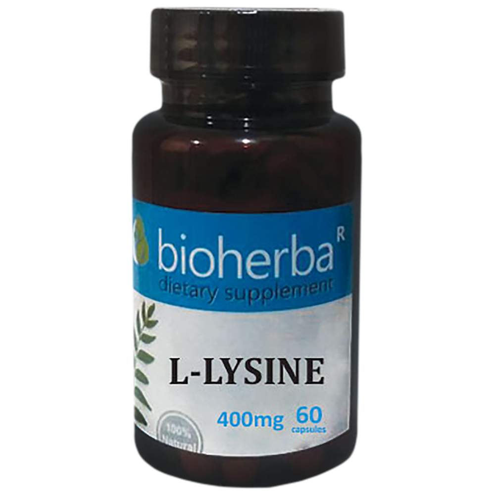 L -lyzín 400 mg - 60 kapsúl