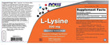 L -lyzín 500 mg - 100 kapsúl