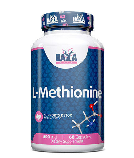 L-metionín 500 mg / 60 čiapky.