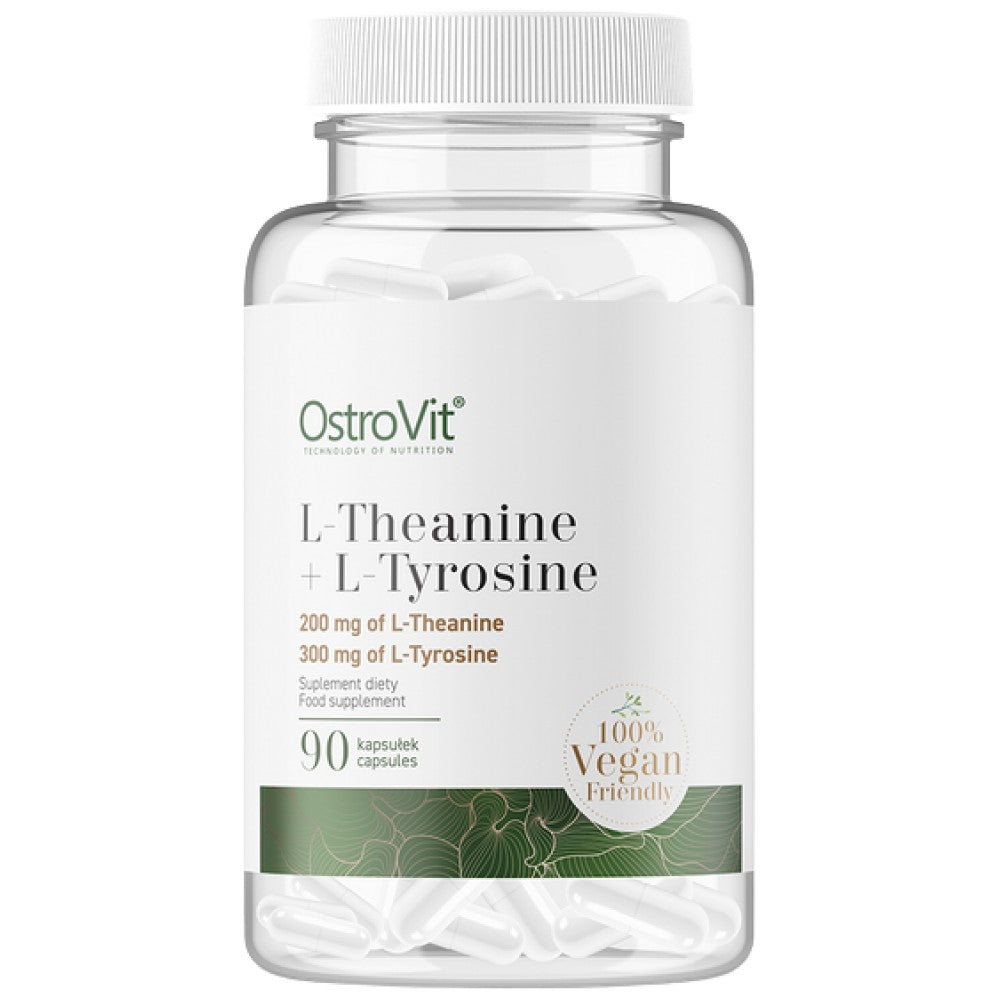 L-theanine + L-Tyrosín / vege 90 kapsúl