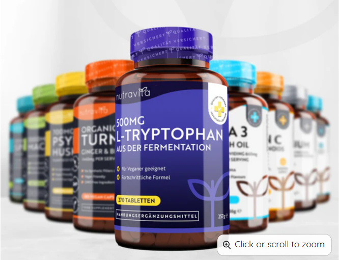 L-tryptofan 500 mg 270 tablety