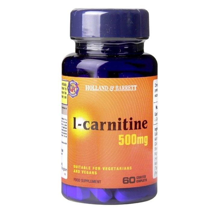 L-karnitín 500 mg 60 tabliet Holland & Barrett