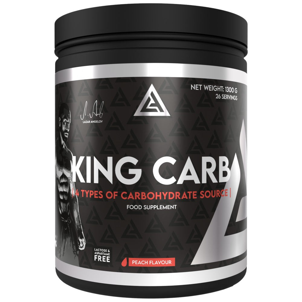 La King Carb | 4 Typ matice sacharidov - 1300 gramov