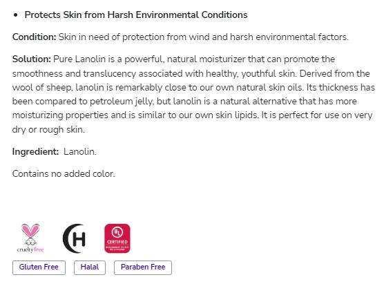 Lanolin | 100% čisté - 198 gramov