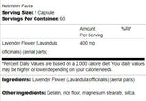Levanduľový kvet 400 mg 60 kapsúl