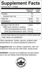 Citrónová príchuť omega 3 1000 mg - 150 gélových kapsúl