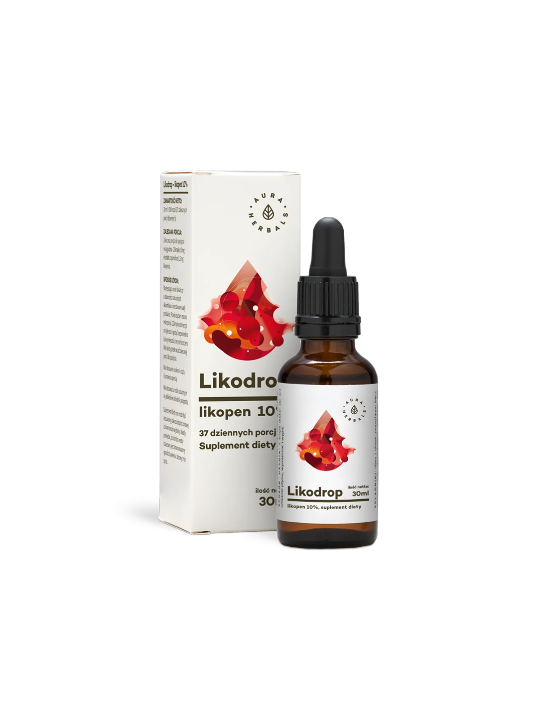 Na podporu srdca a prostaty - Lykopén - Likodrop, 15 mg x 30 ml kvapky <tc>Aura Herbals</tc>