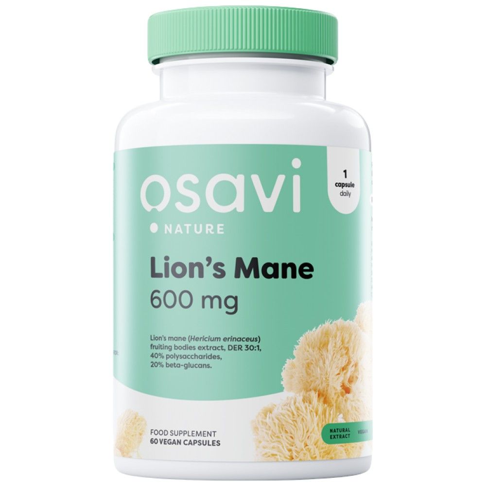 Lion's Mane 600 mg - 60 kapsúl