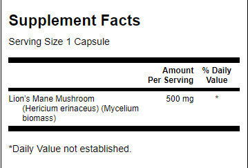 Lion's Mane Huby 500 mg - 60 kapsúl